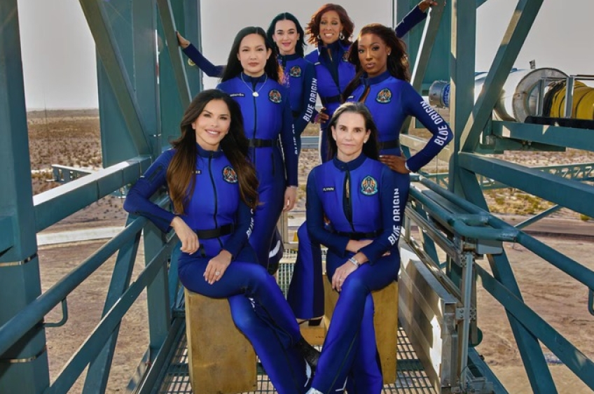 Katy Perry entra para o time de celebridades espaciais com a Blue Origin