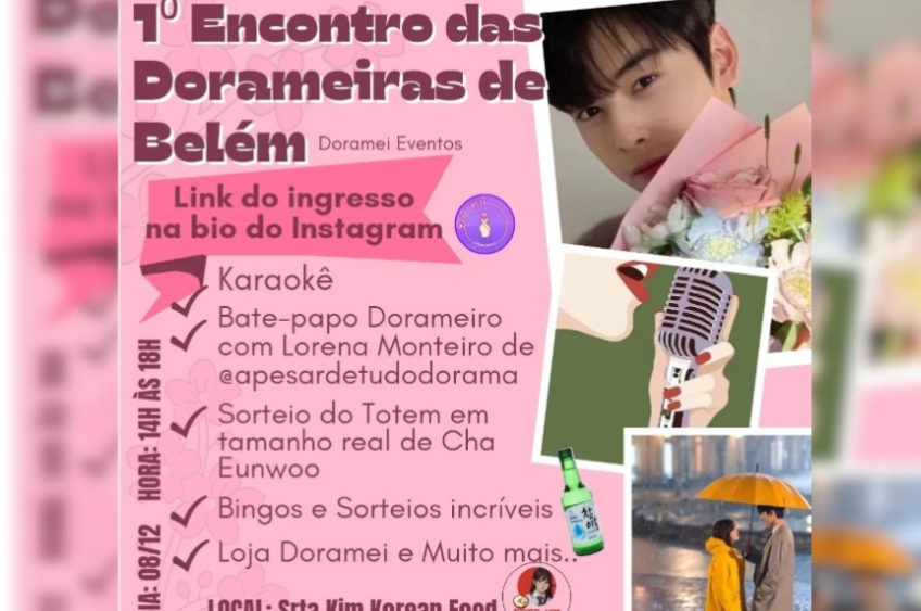 Belém sedia 1º Encontro de Dorameiras neste domingo; confira a programação