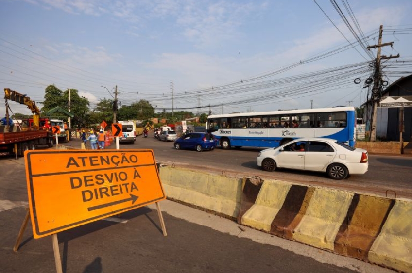 Trânsito na BR-316 terá alterações para instalação de passarela em Ananindeua