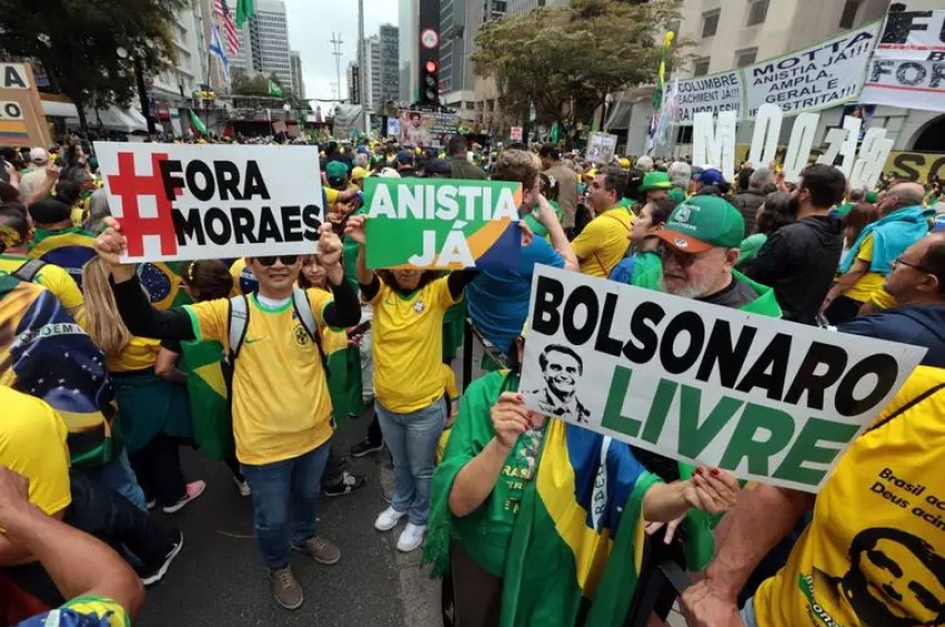 Atos de 7 de Setembro dividem país entre pedidos de anistia a Bolsonaro e defesa da soberania